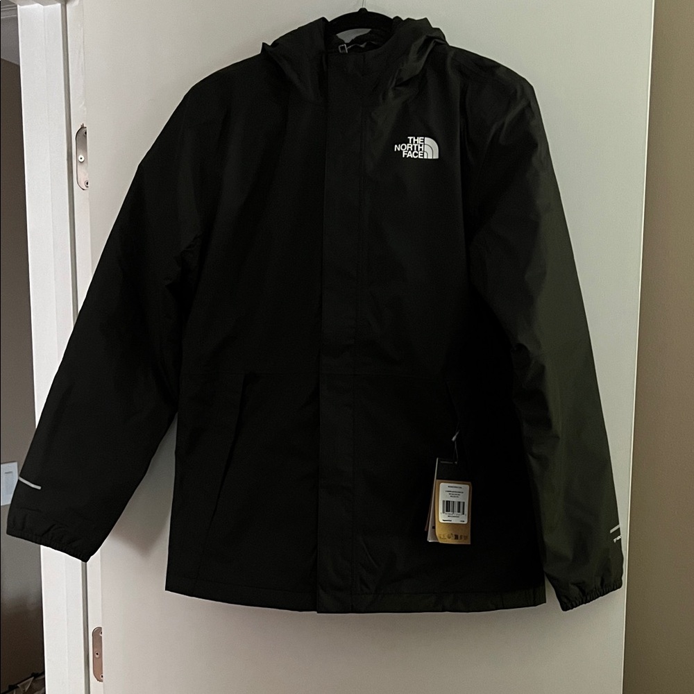 The North Face Kids Black Raincoat